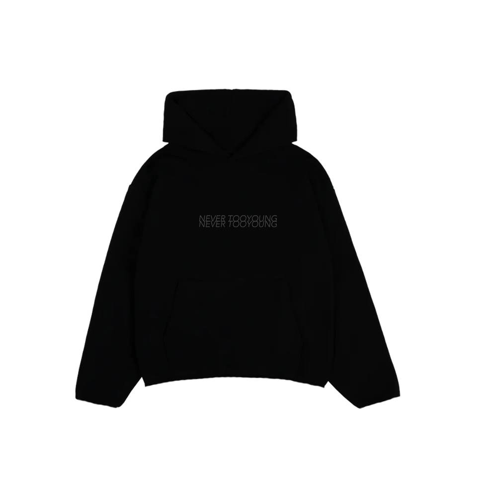 Cropped Castles Hoodie (schwarz)