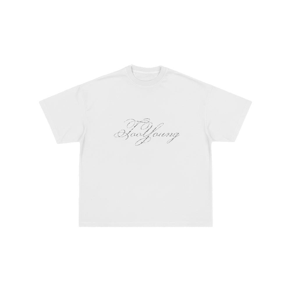 Glitter T-Shirt (weiß)