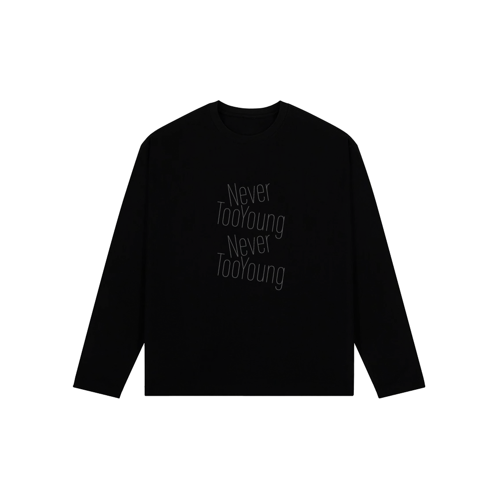 News Long Sleeve (schwarz)