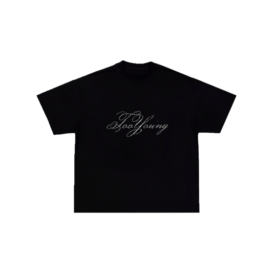 Glitter T-Shirt (schwarz)