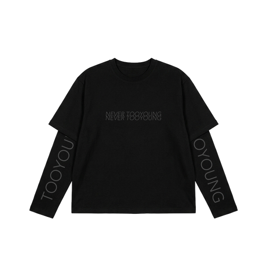 Castles Double Long Sleeve (schwarz)
