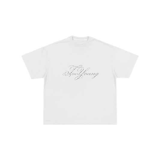Glitter T-Shirt (weiß)