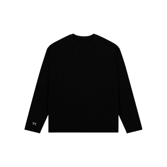 Logo Long Sleeve (schwarz)