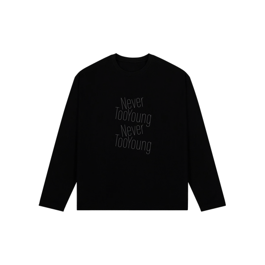News Long Sleeve (schwarz)