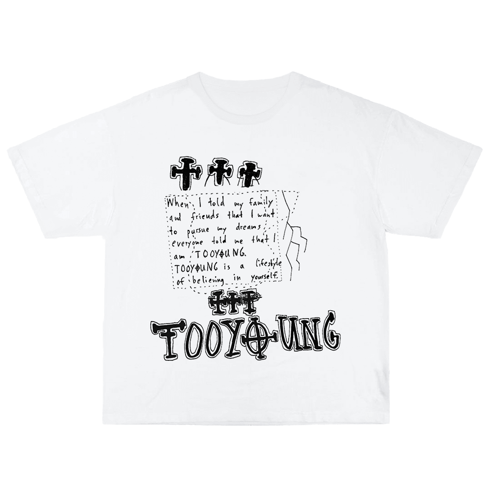TooYoung Slogan T-Shirt